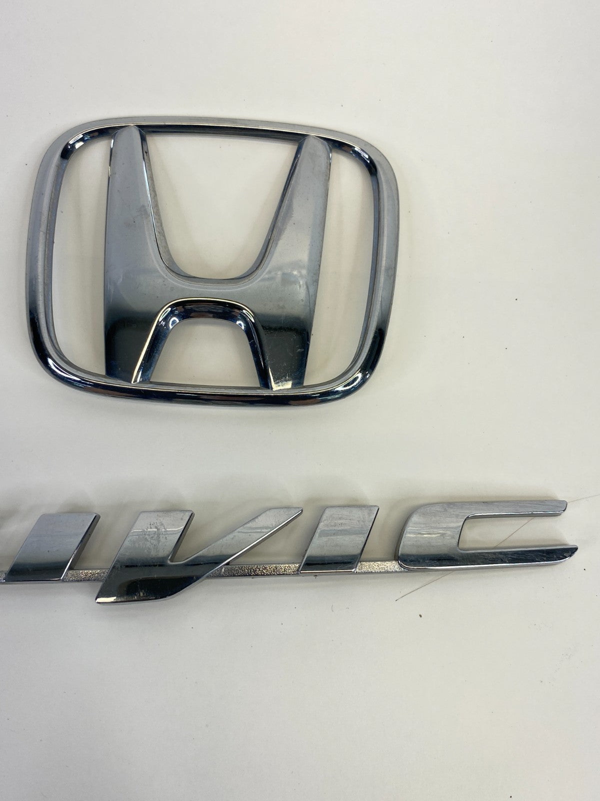 2013-2015 Honda Civic Rear Trunk Lid Emblem Logo Badge Chrome 75701-TR6-0030 OEM