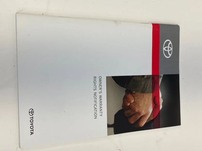 2012 TOYOTA PRIUS OWNERS MANUAL WARRANTY MAINTENANCE REFERENCE BOOK SET OEM