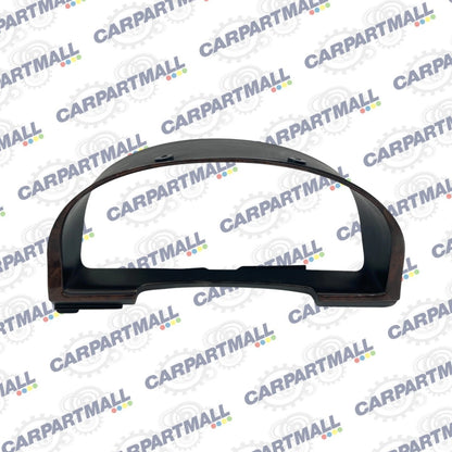 03-05 SUZUKI XL-7 03-06 VITARA DASH SPEEDOMETER CLUSTER BEZEL TRIM WOODGRAIN OEM
