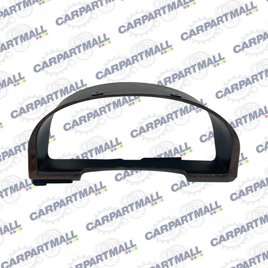 03-05 SUZUKI XL-7 03-06 VITARA DASH SPEEDOMETER CLUSTER BEZEL TRIM WOODGRAIN OEM