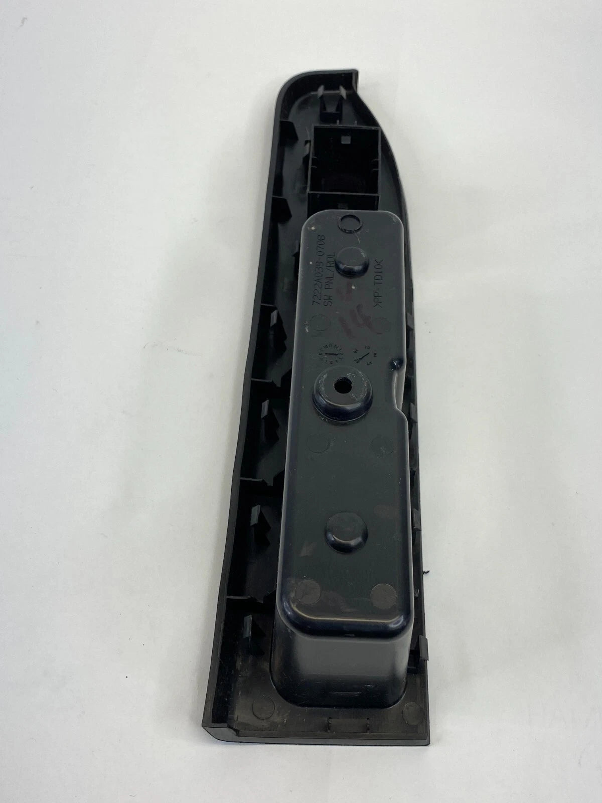 07-12 MITSUBISHI GALANT REAR LEFT WINDOW SWITCH BEZEL TRIM PANEL 7222A039-0708