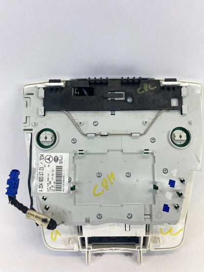 2010-2015 MERCEDES-BENZ GLK350 ROOF OVERHEAD CONSOLE DOME MAP LIGHT LAMP OEM