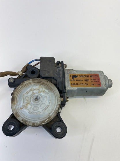 2001 02 03 04 05 2006 Hyundai Santa Fe Front Right Door Window Motor 98820-26100