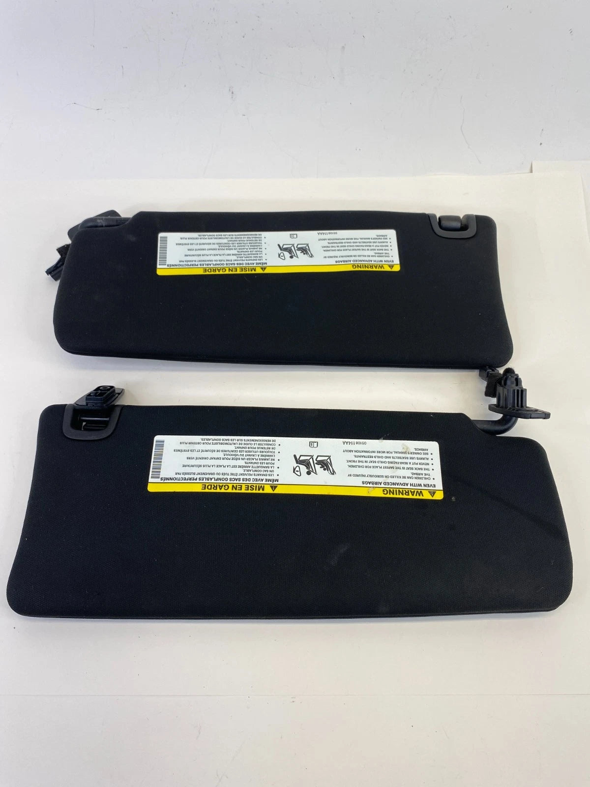 2013-2016 DODGE DART LEFT & RIGHT SUNVISOR SUN VISOR PAIR SET W/ILLUMINATION