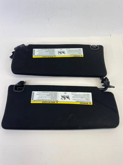 2013-2016 DODGE DART LEFT & RIGHT SUNVISOR SUN VISOR PAIR SET W/ILLUMINATION