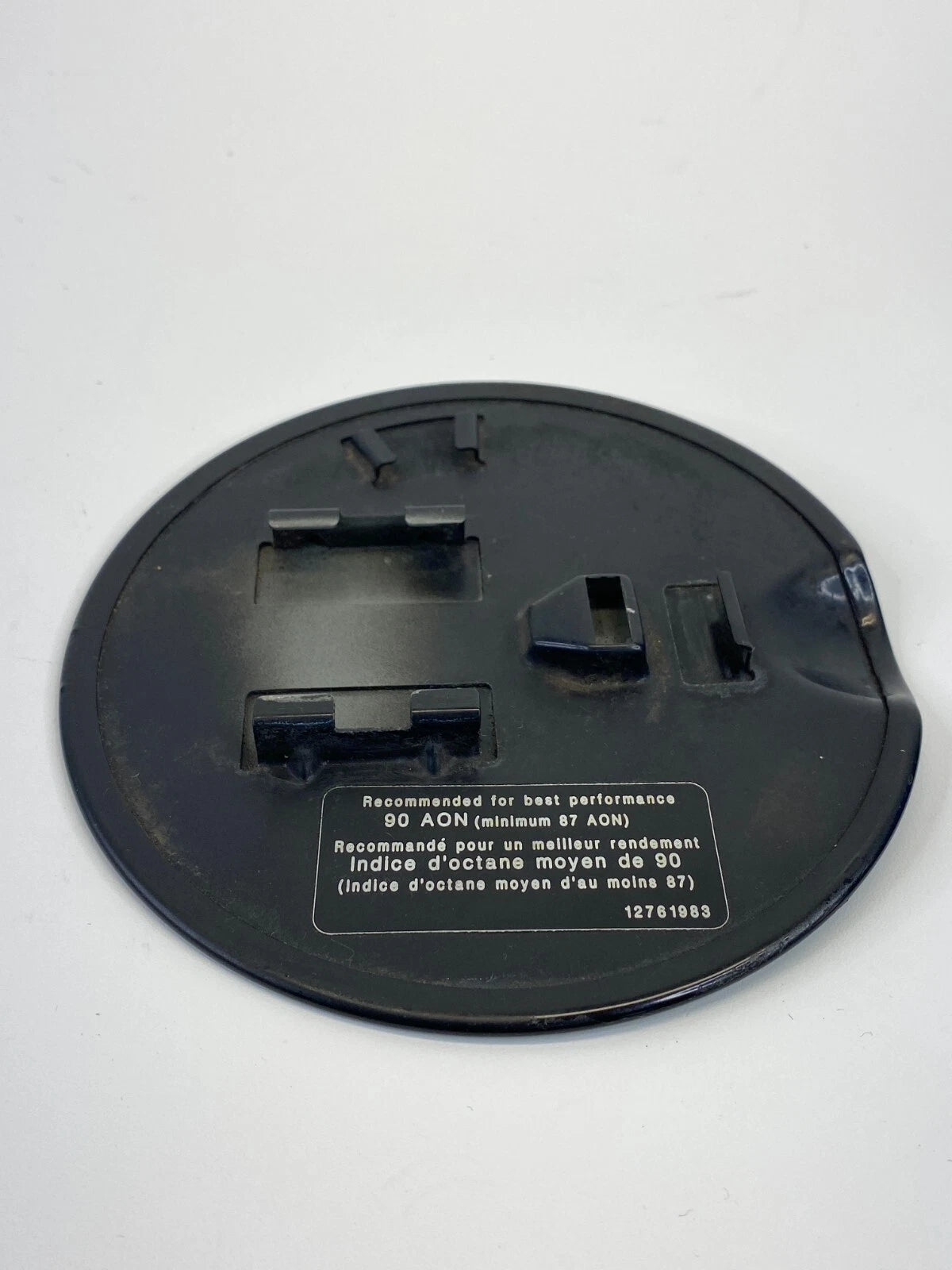 2003-2011 SAAB 9-3 SEDAN FUEL FILLER GAS TANK DOOR LID COVER BLACK 12761963 OEM