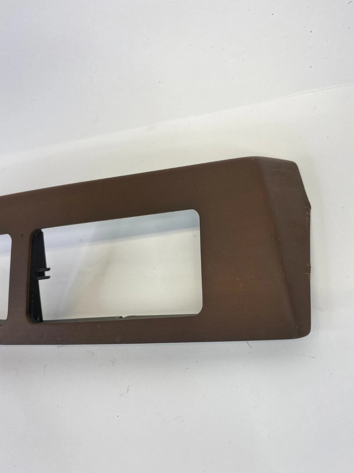 2002-2005 BMW 745I SEDAN CENTER DASHBOARD CD PLAYER RADIO BEZEL TRIM 7025211 OEM
