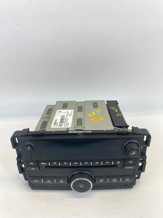 2009-2012 CHEVROLET TRAVERSE AM/FM RADIO RECEIVER CD DISC PLAYER STEREO 20935116