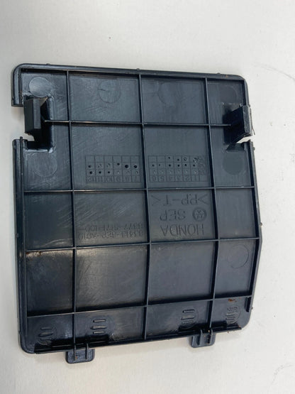 2004-2008 ACURA TL REAR CENTER CONSOLE ACCESS INNER COVER TRIM 83418-SEP-A010