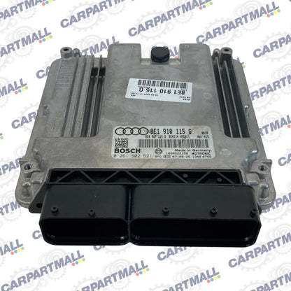07 08 AUDI A4 QUATTRO 2.0L L4 AT ECU ENGINE CONTROL MODULE COMPUTER 8E1910115G