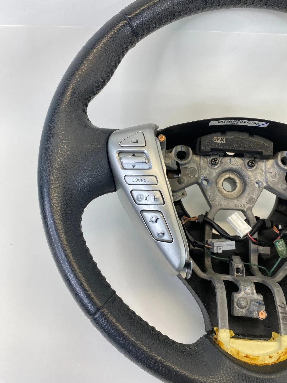 2013-2019 NISSAN SENTRA STEERING WHEEL W/ AUDIO CRUISE CONTROL SWITCHES UNIT OEM
