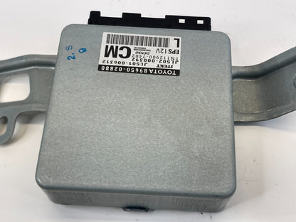 2014-2017 Toyota Corolla Power Steering Computer Control Module 89650-02880 OEM