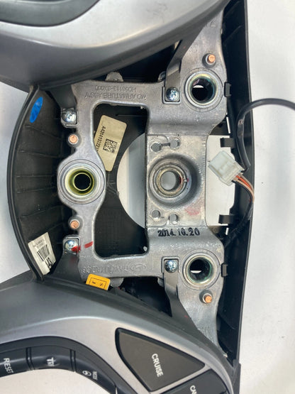 2014-2016 HYUNDAI ELANTRA SEDAN STEERING WHEEL W/CRUISE CONTROL SWITCHES OEM