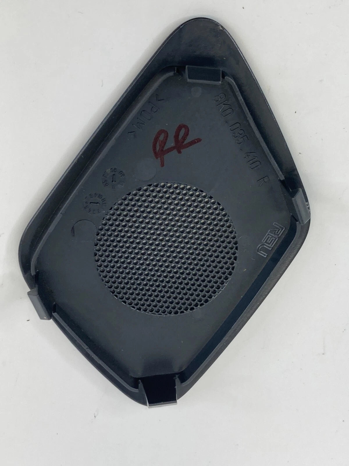 09-16 AUDI A4 QUATTRO REAR RIGHT DOOR PANEL SPEAKER COVER GRILLE 8K0035410 OEM