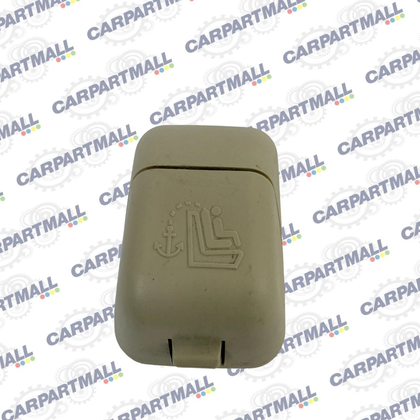 2003 2004 INFINITI G35 COUPE REAR DECK SEAT ANCHOR CHILD COVER TRIM CAP OEM