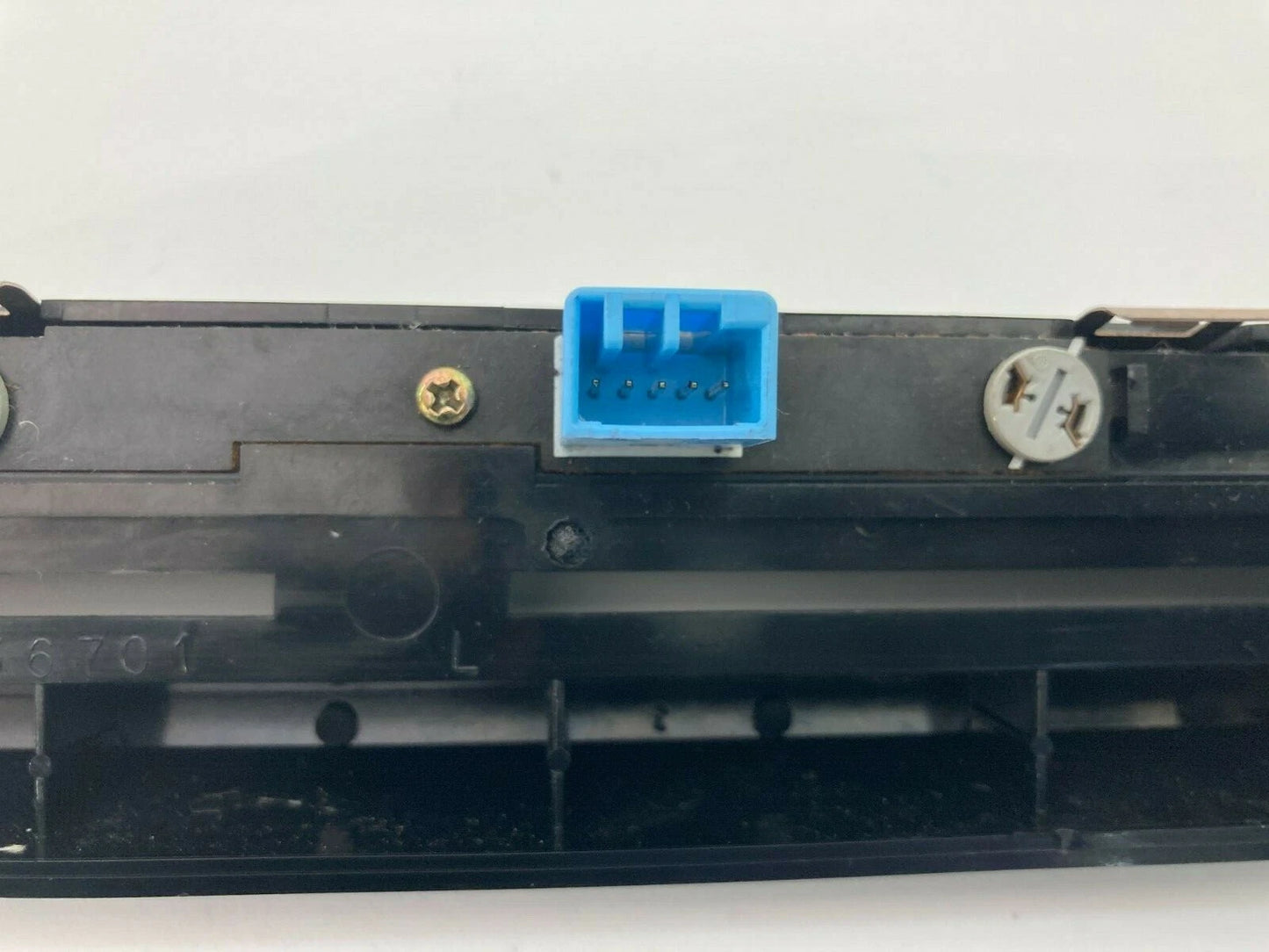 1986-1989 HONDA ACCORD SEDAN AC HEATER TEMPERATURE CLIMATE CONTROL SWITCH BEZEL