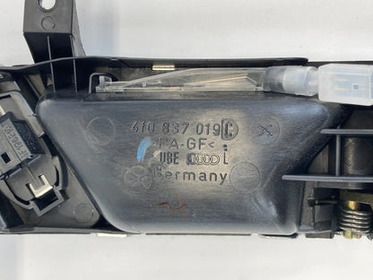 06-11 AUDI A6 FRONT LEFT DRIVER SIDE INNER DOOR HANDLE W/TWEETER 4F0-837-019-C