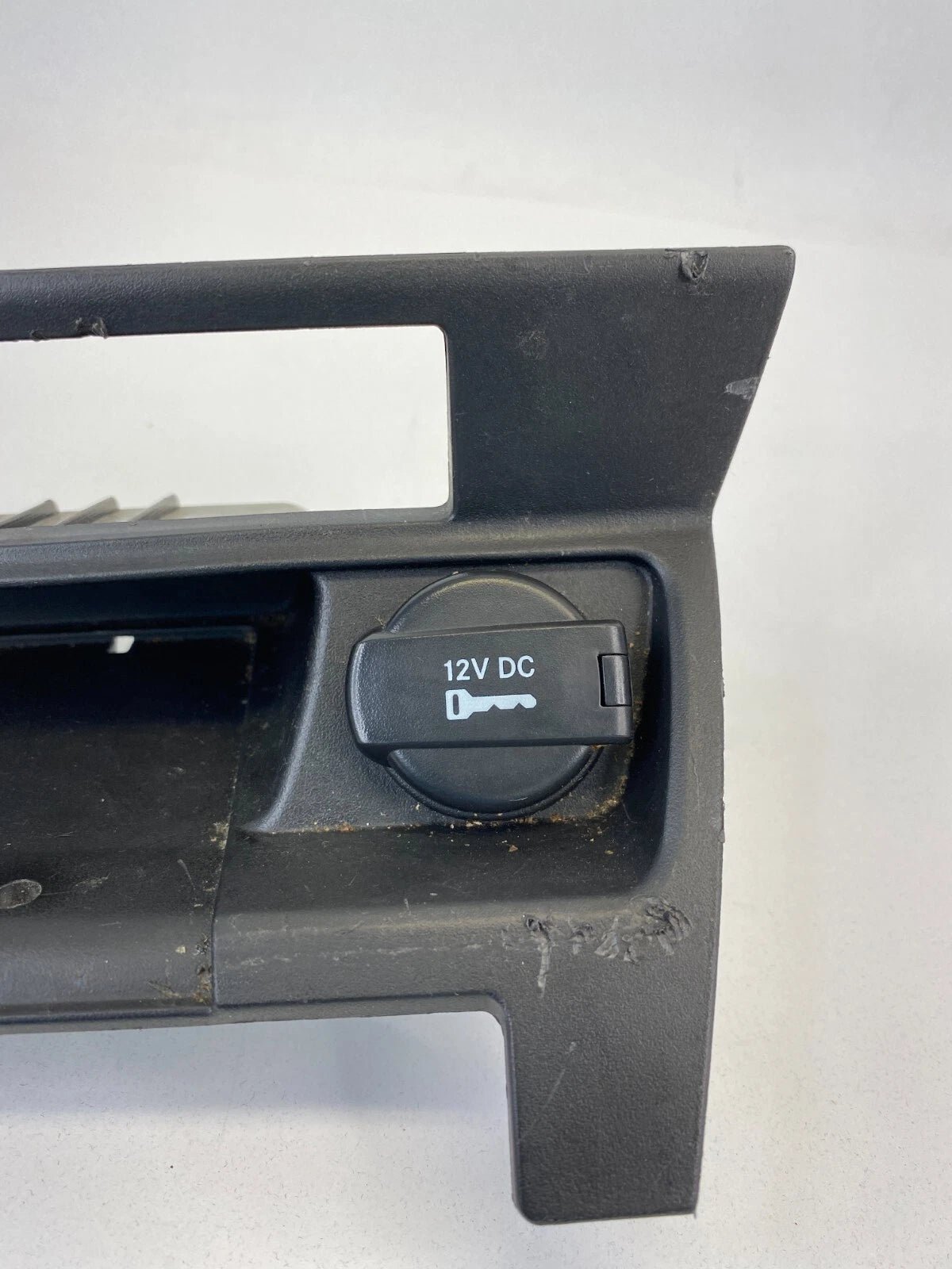 2010-2012 DODGE CALIBER DASH STORAGE INSERT W POCKET 12V & HAZARD SWITCH BEZEL