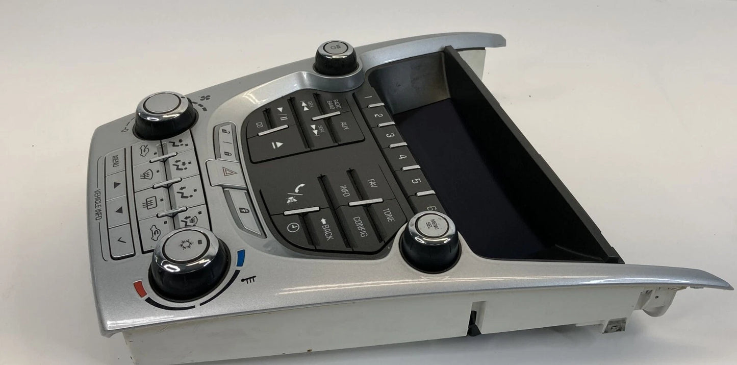 10 11 CHEVY EQUINOX AC HVAC CLIMATE CONTROL SWITCH RADIO DASH SCREEN 12844843G