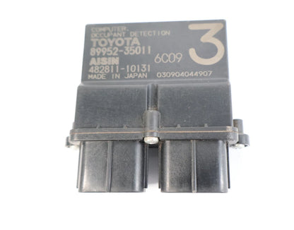 2006-2016 TOYOTA YARIS OCCUPANT DETECTION SENSOR CONTROL MODULE ECU 899522-35011