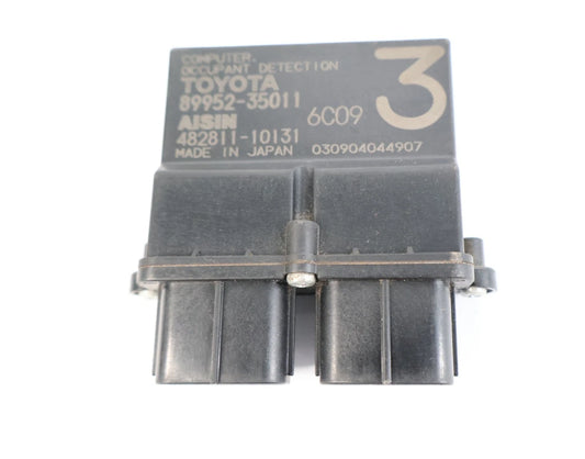 2006-2016 TOYOTA YARIS OCCUPANT DETECTION SENSOR CONTROL MODULE ECU 899522-35011