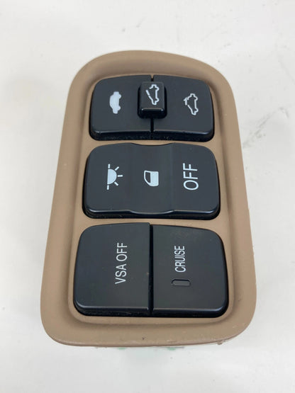03-05 HONDA PILOT CRUISE ON OFF VSA CONTROL INTERIOR LIGHT LAMP & SUNROOF SWITCH