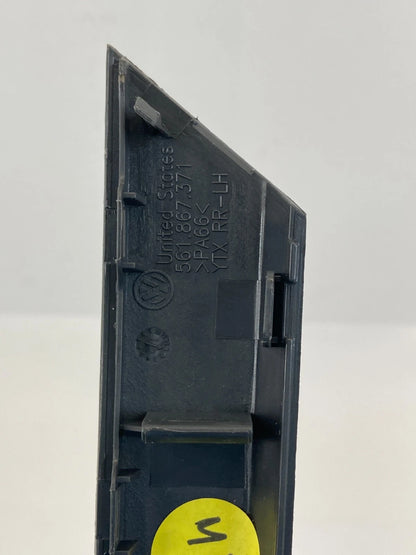 2012-2015 VW VOLKSWAGEN PASSAT REAR LEFT BACK SIDE DOOR PANEL HANDLE COVER TRIM