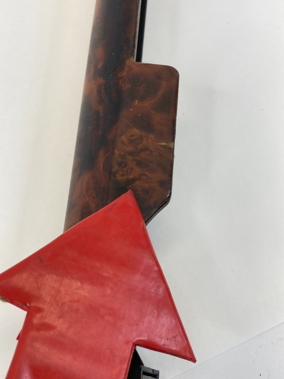 09-11 Jaguar XF Dash Hazard Light Lock Control Switch W/ Wood Bezel BX23045K16AB