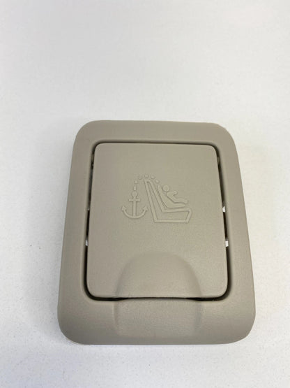 2007-2012 LINCOLN MKZ REAR SEAT CHILD ANCHOR PLATE HOOK COVER TRIM CAP OEM