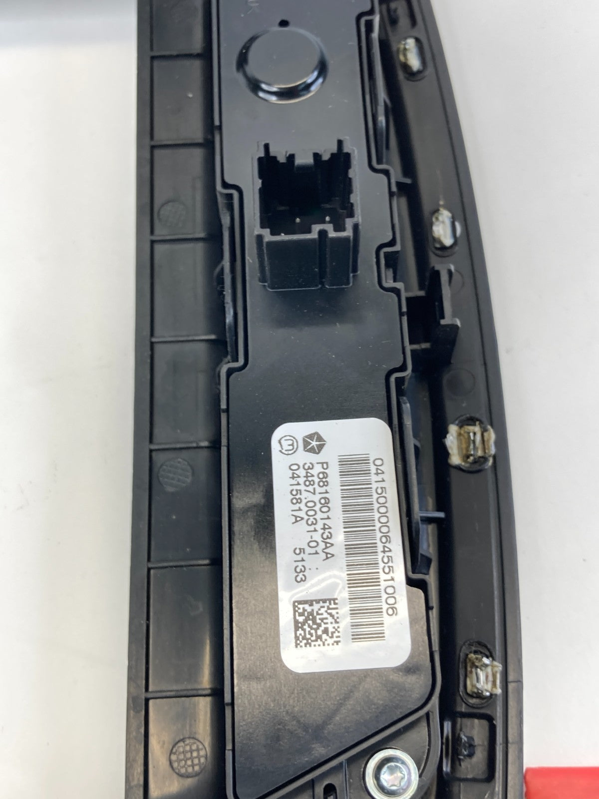 2015-2017 Chrysler 200 Dash Radio Bezel Trim w/ Air Vent & Hazard Switch OEM