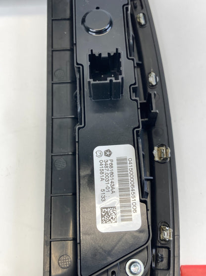 2015-2017 Chrysler 200 Dash Radio Bezel Trim w/ Air Vent & Hazard Switch OEM