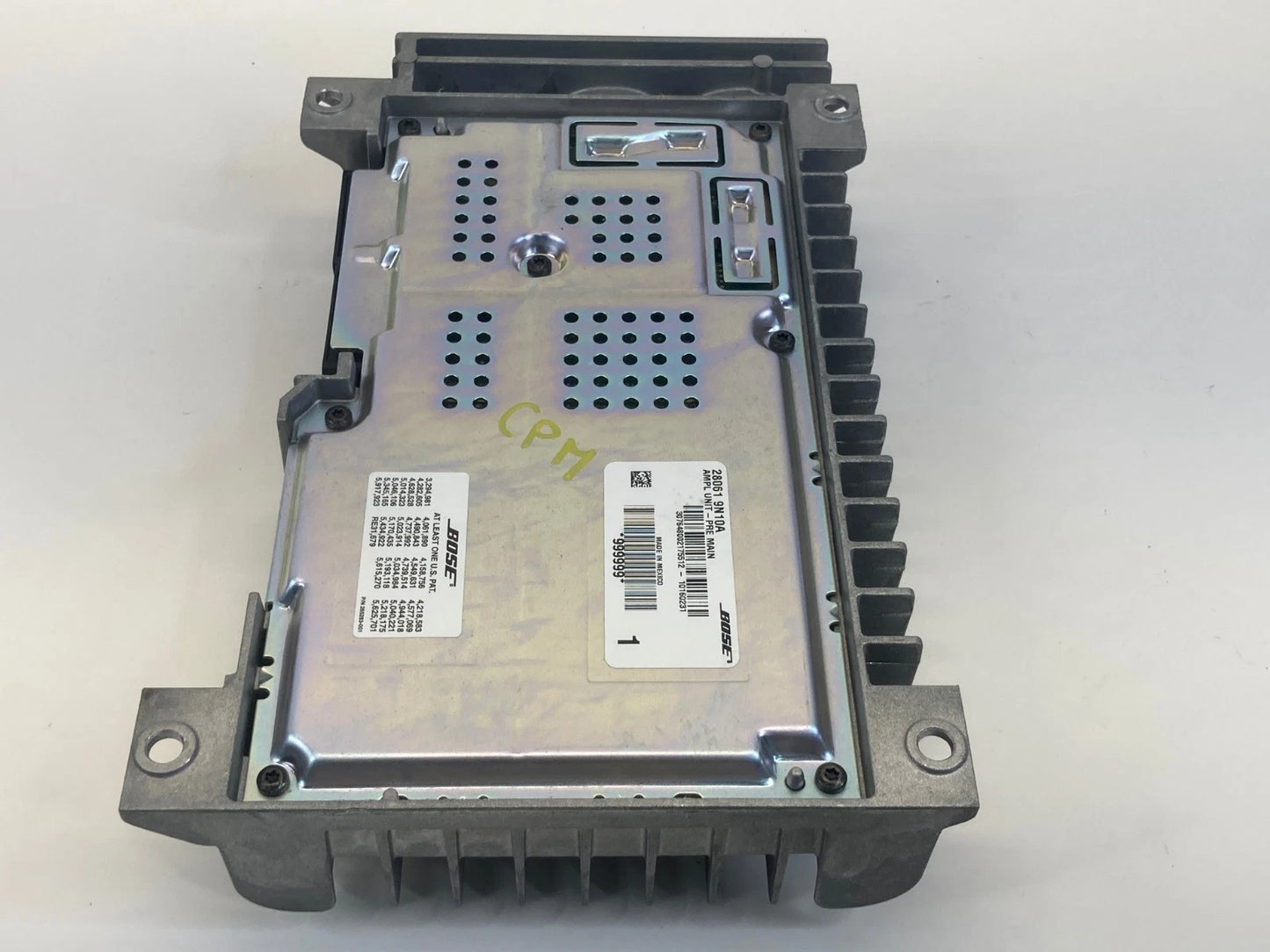 2009-2014 NISSAN MAXIMA BOSE AUDIO RADIO SOUND AMPLIFIER UNIT 28061-9N10A OEM