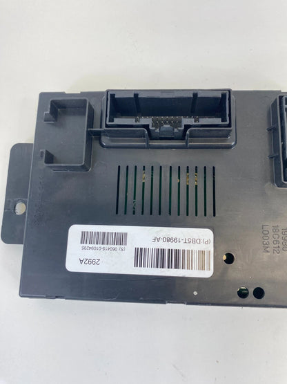 2013 FORD EXPLORER INTERCEPTOR UTILITY CLIMATE CONTROL MODULE DB5T-19980-AF OEM