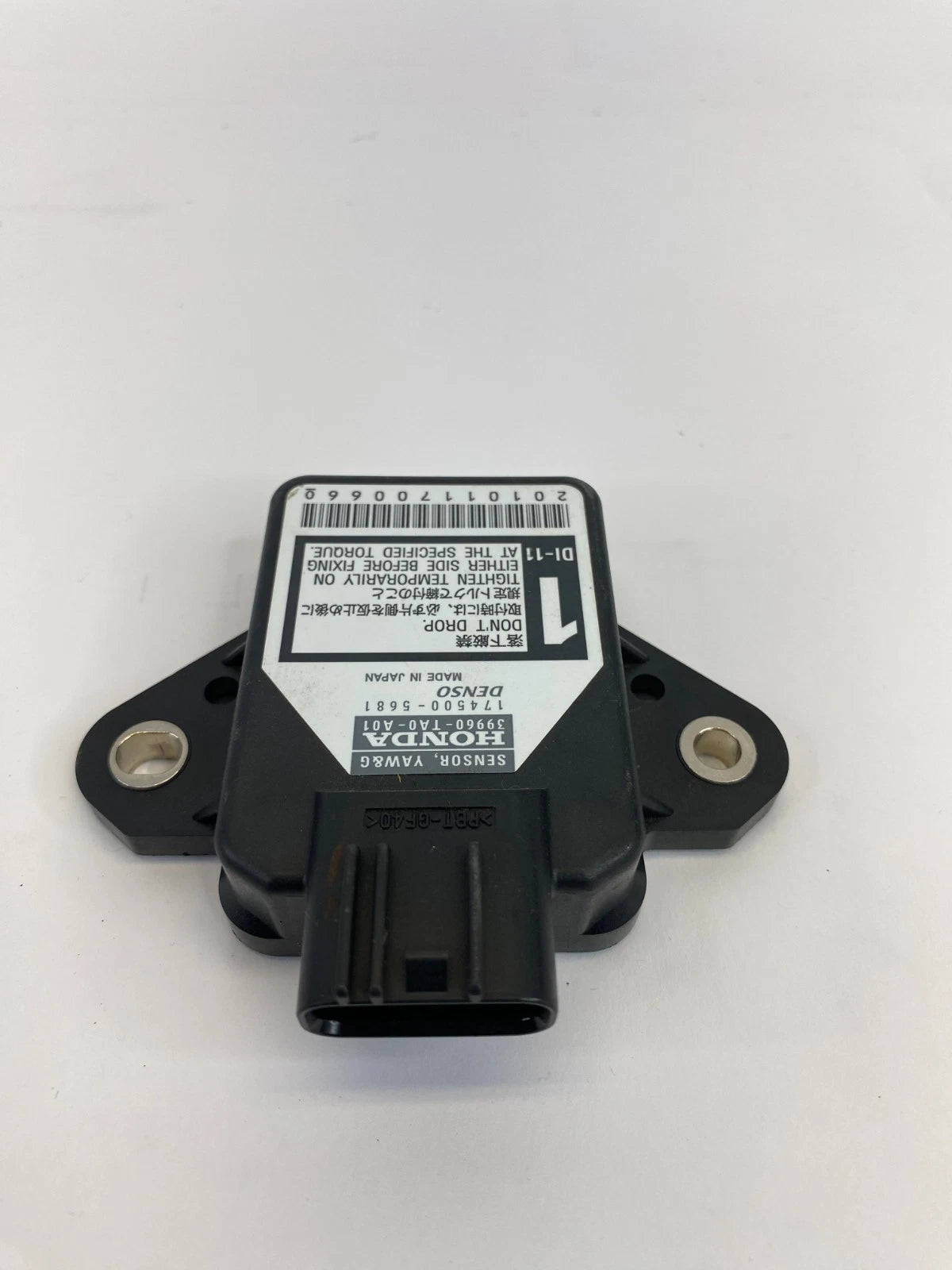 2008-2012 HONDA ACCORD YAW & G RATE SENSOR CONTROL MODULE UNIT 39960-TA0-A01 OEM