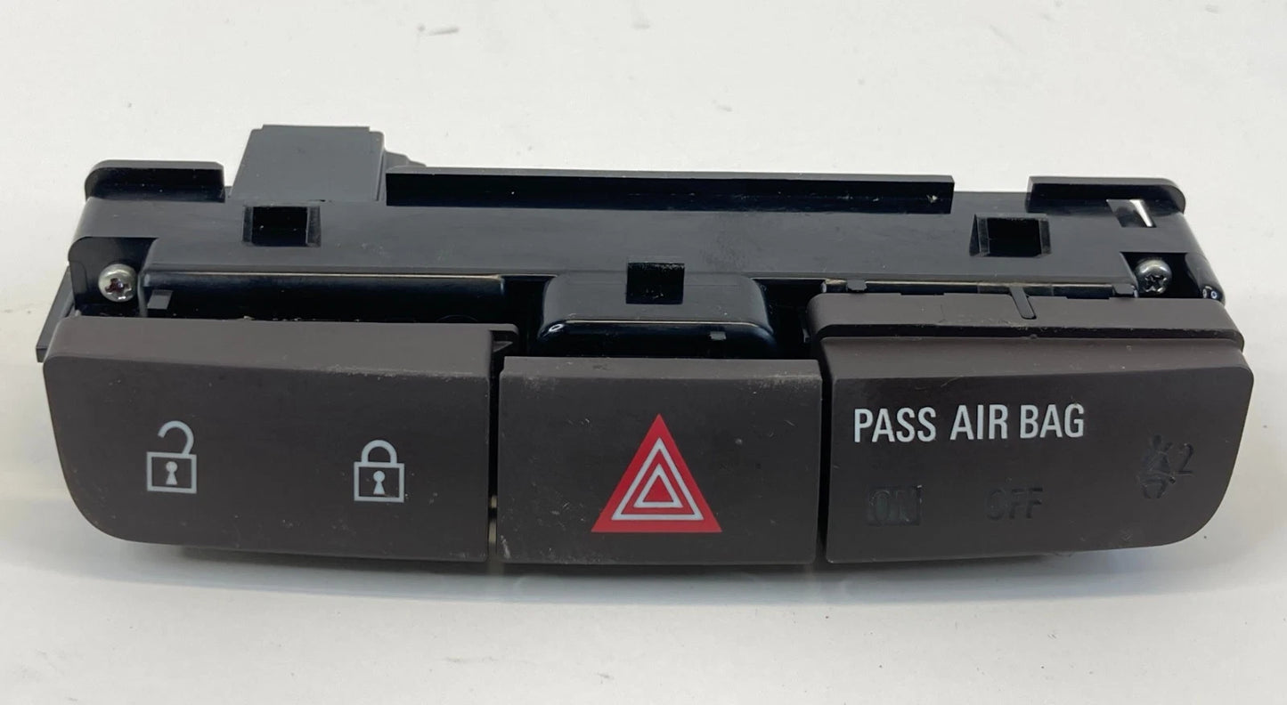 2011-2013 BUICK REGAL HAZARD WARNING LOCK BUTTON SWITCH 13320966 OEM