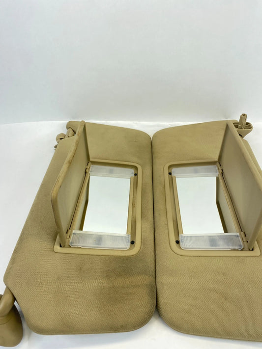 2008-2012 HONDA ACCORD LEFT & RIGHT DRIVER & PASSENGER SUN VISOR SUNVISOR PAIR