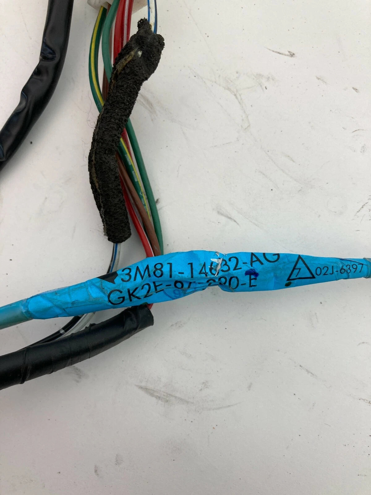 03-08 MAZDA6 MAZDA 6 REAR RIGHT SIDE DOOR HARNESS WIRING WIRE CABLE GK2E-67-220