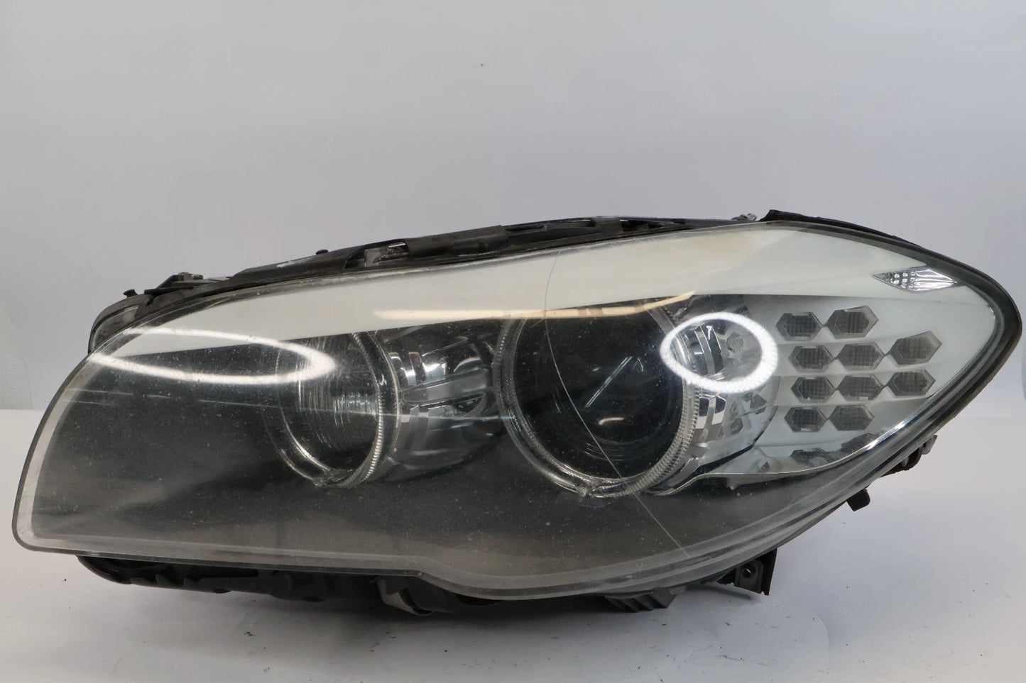 2011-2013 BMW 5 SERIES F10 LEFT DRIVER HEADLIGHT LAMP BI-XENON ADAPTIVE OEM