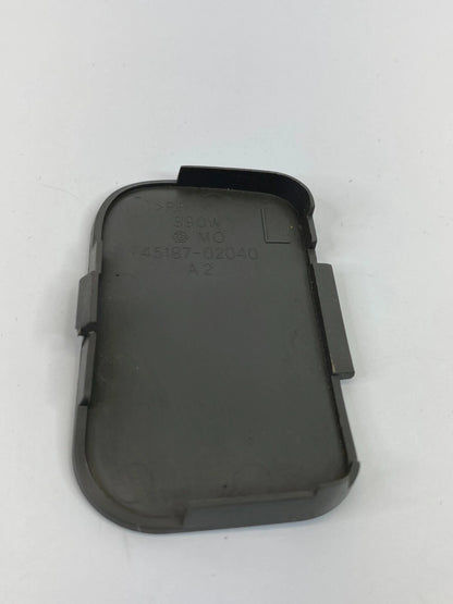 09-13 TOYOTA COROLLA STEERING WHEEL LEFT HOLE COVER TRIM BEZEL 45187-02040 OEM