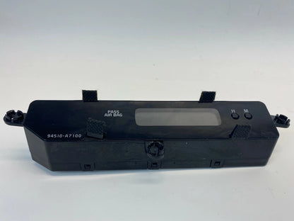 2014 2015 2016 KIA FORTE DASH CLOCK DIGITAL ASSEMBLY 94510-A7100 OEM