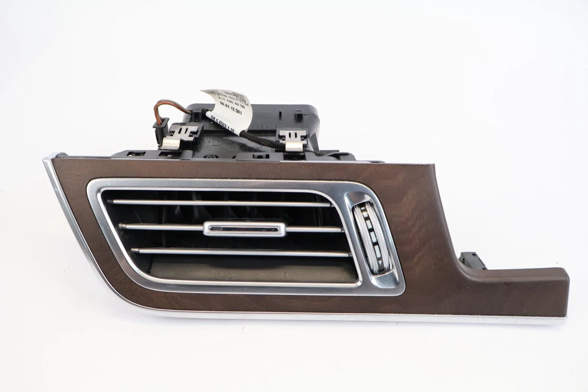 2014-2016 MERCEDES E350 LEFT DASH AC AIR VENT GRILLE W BEZEL WOOD OEM 2126802993
