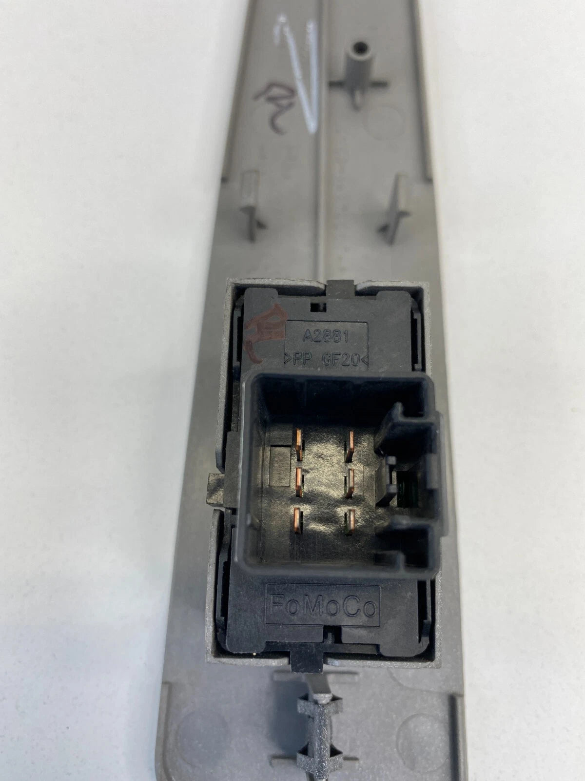2007-2009 LINCOLN MKZ REAR LEFT SIDE WINDOW SWITCH BEZEL TRIM OEM 6H6T-14529-ACW