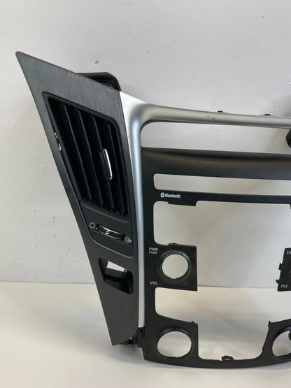 2011-2014 HYUNDAI SONATA DASH RADIO CLIMATE CONTROL BEZEL W/ AIR VENTS OEM