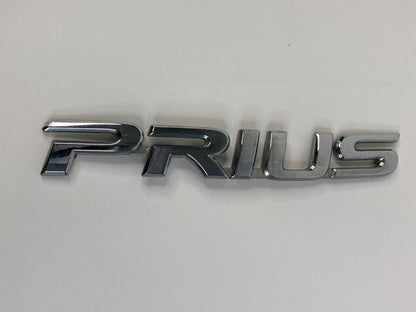 04-09 Toyota Prius Rear Trunk Emblem Badge Logo Letters Symbol Chrome OEM