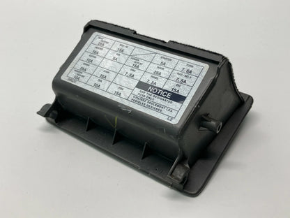 97-01 TOYOTA CAMRY LEFT DASH STORAGE COIN FUSE ACCESS COVER TRIM 55455AA010 OEM
