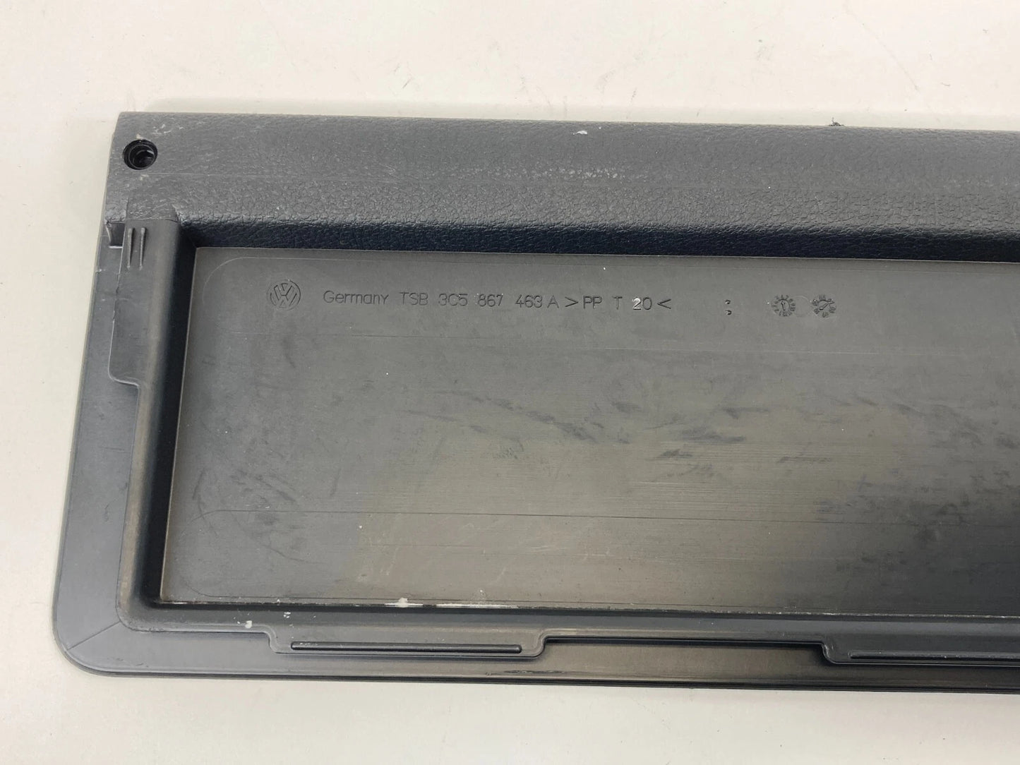 2009-2017 VOLKSWAGEN CC TRUNK SIDE STORAGE LOWER COVER TRIM 3C5-867-463 OEM