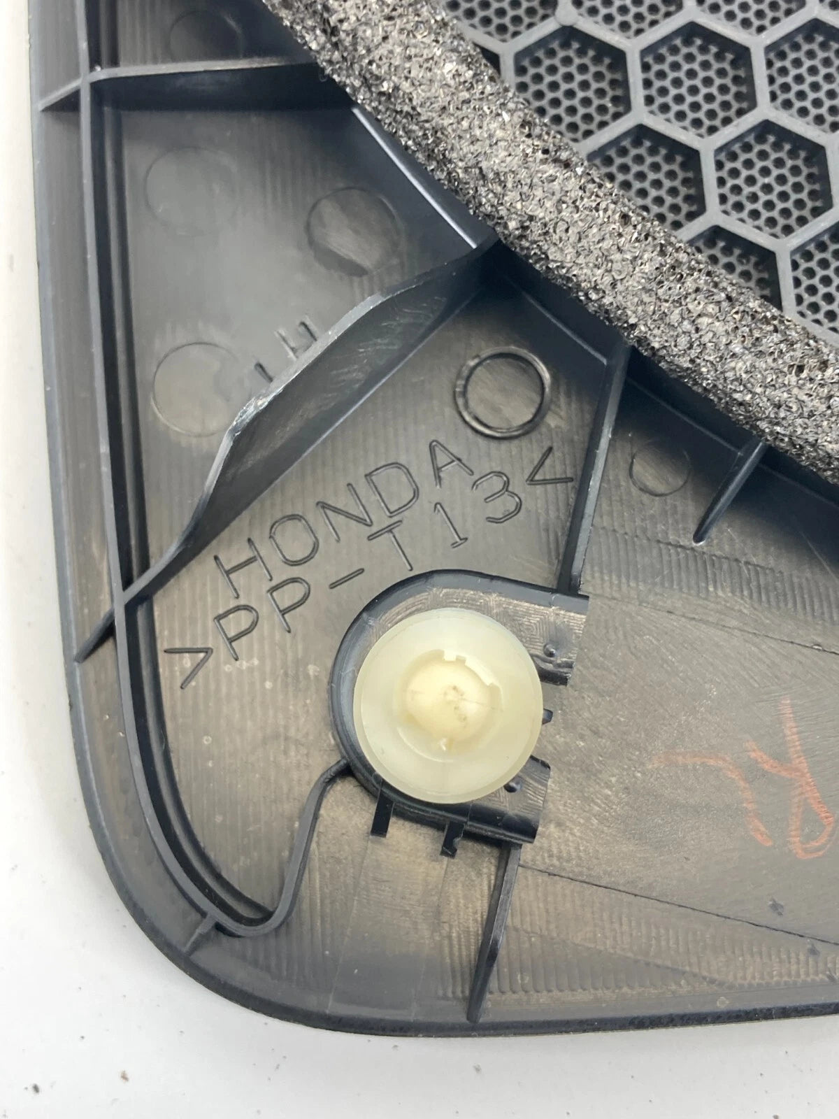 03-07 HONDA ACCORD COUPE REAR LEFT SIDE SPEAKER GRILLE COVER 84500-SDNA-A010 OEM
