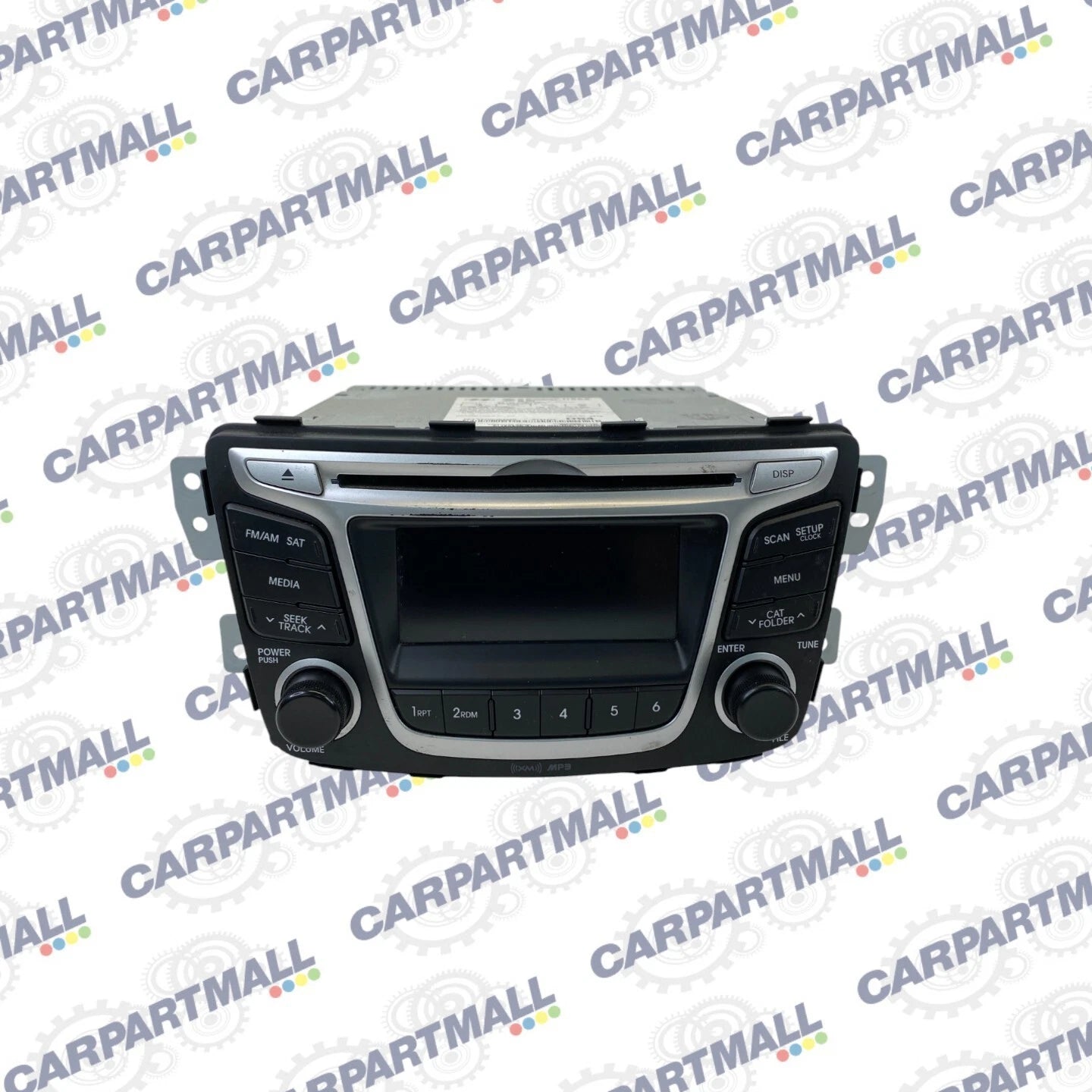 2012-2014 HYUNDAI ACCENT DASH AM FM CD RADIO PLAYER UNIT 96170-1R1104X OEM