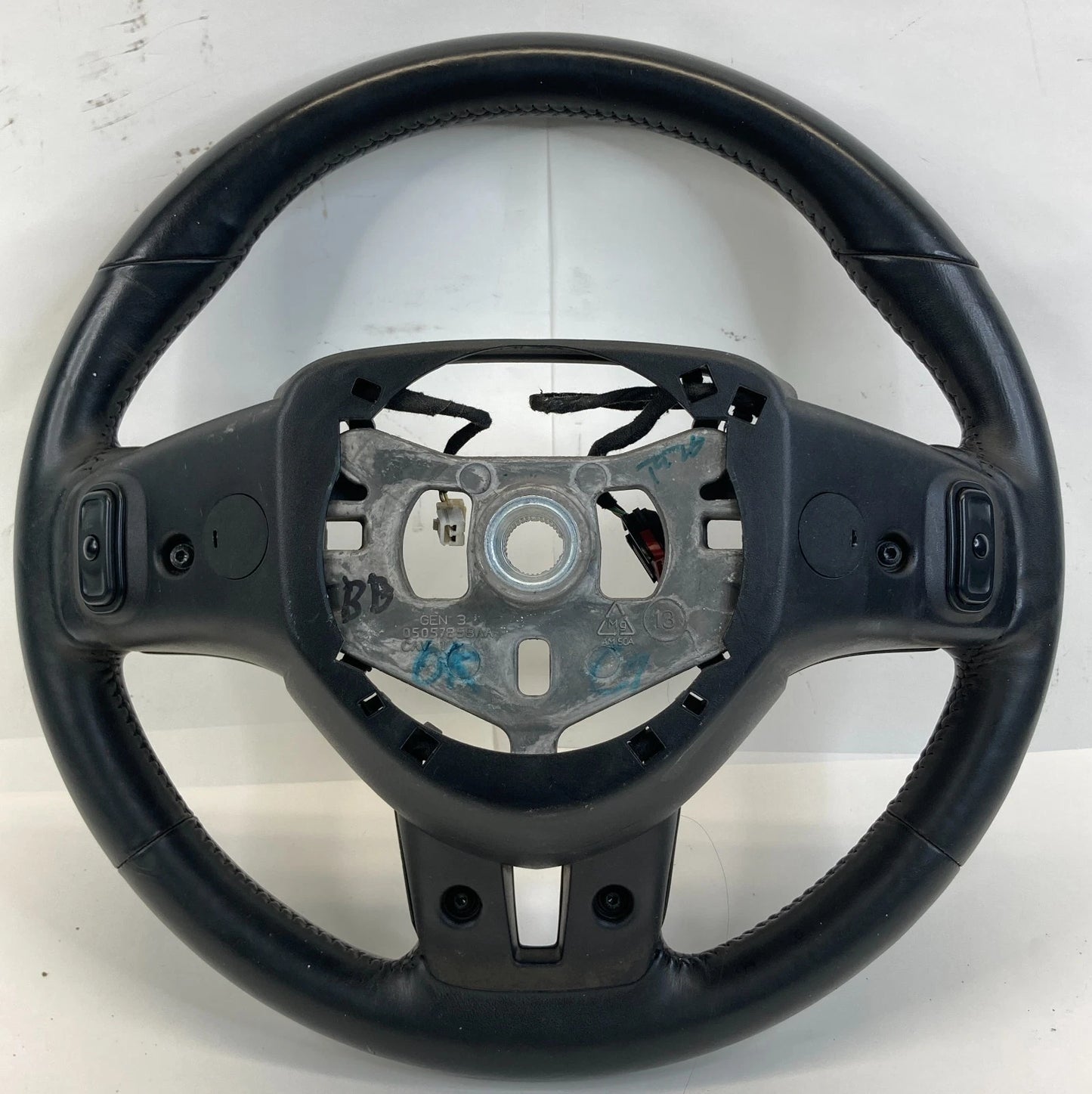 13 14 15 16 DODGE DART STEERING WHEEL W/ AUDIO & CRUISE CONTROL ASSEMBLY OEM