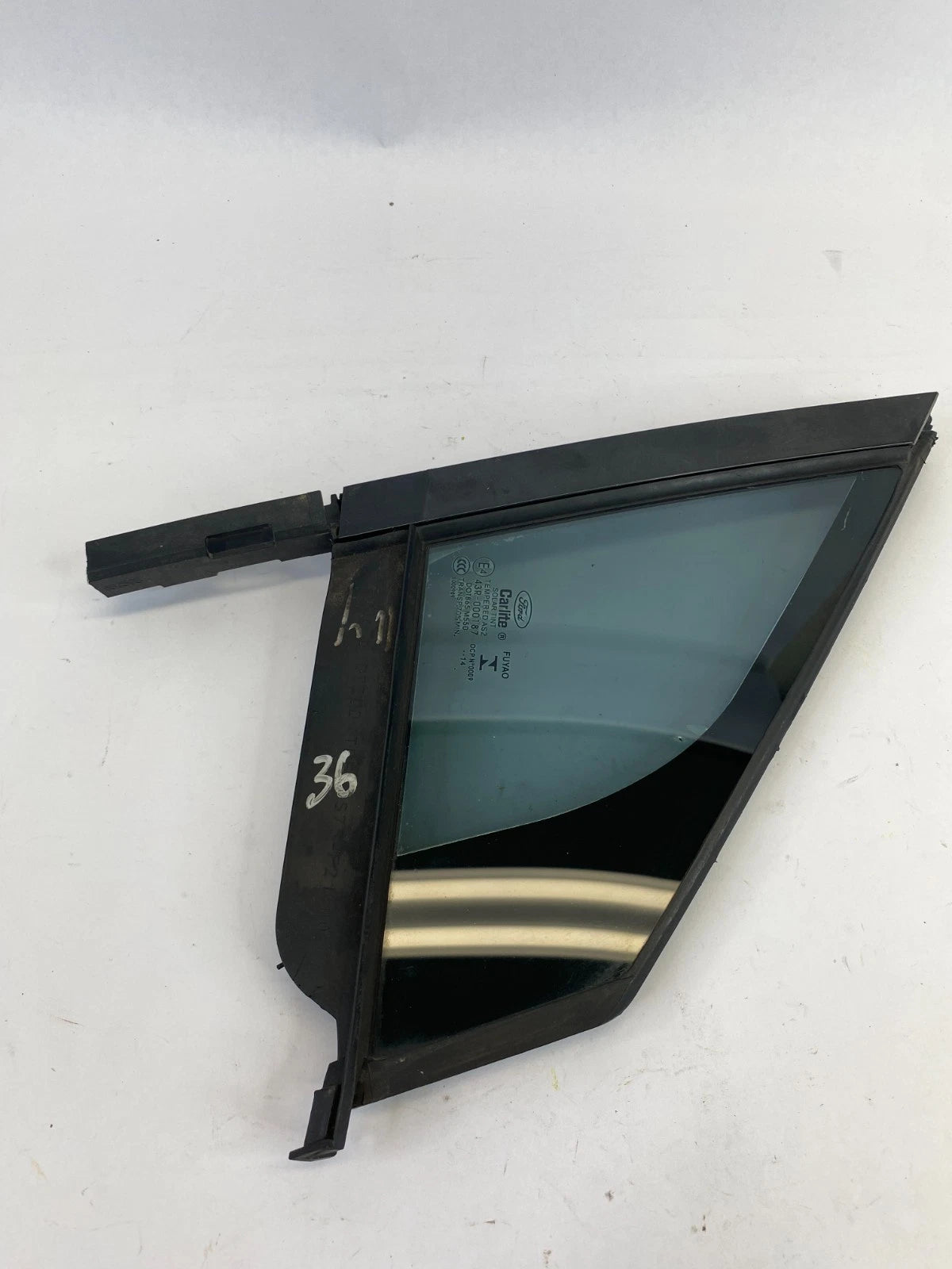 2013-2020 FORD FUSION FRONT RIGHT DOOR QUARTER WINDOW VENT GLASS OEM DS73-F21400